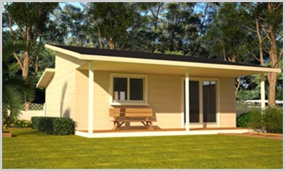 Steel Kit Home - 1 Bedroom Granny Flat