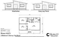 2 Bedroom Granny Flat Floor Plan