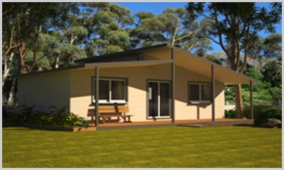 Steel Kit Home - 2 Bedroom Granny Flat
